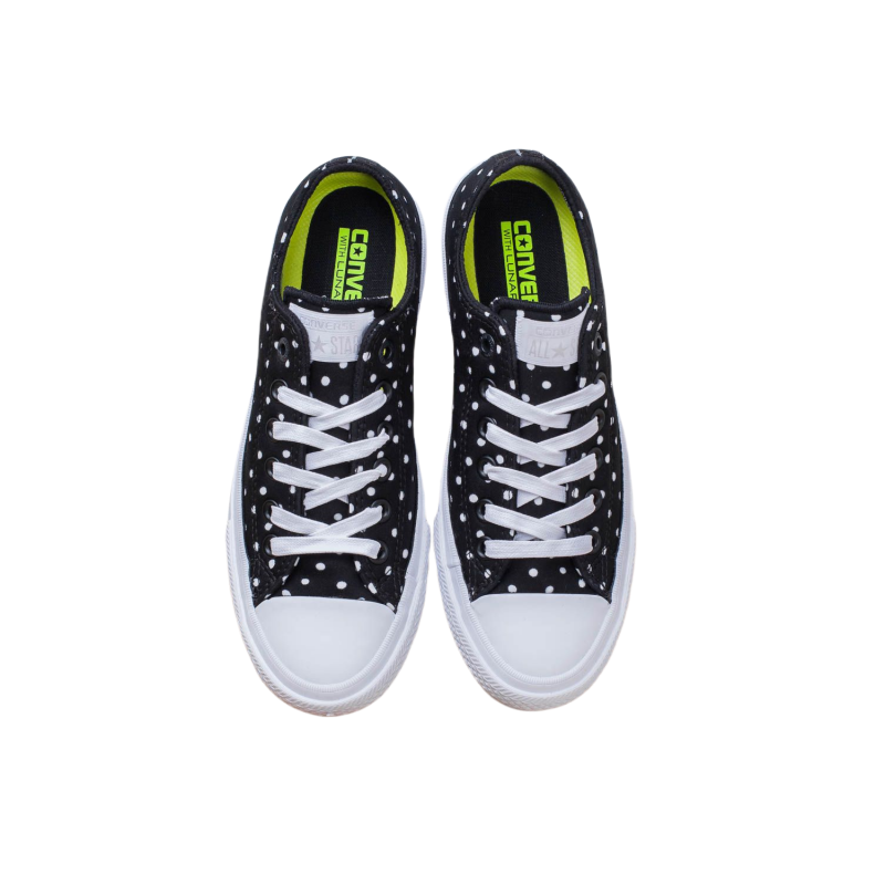 Converse Chuck Taylor All Star Anti Slip Wear Resistant Low Top Canvas Shoes Women's Black White