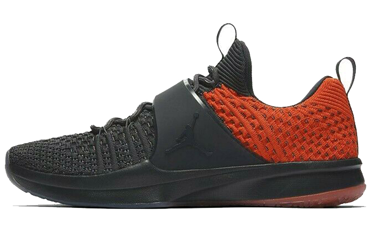 JORDAN Trainer 2 Flyknit Anthracite Orange