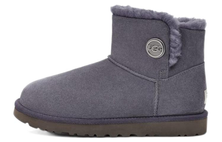 UGG Mini Bailey Snaps 'Purple Grey' Women's