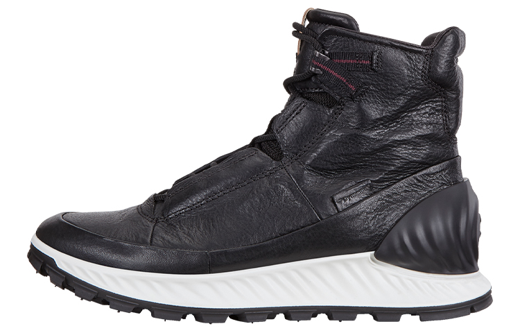 Ecco Exostrike Short Mid-Calf Outdoor Boots Men's Black