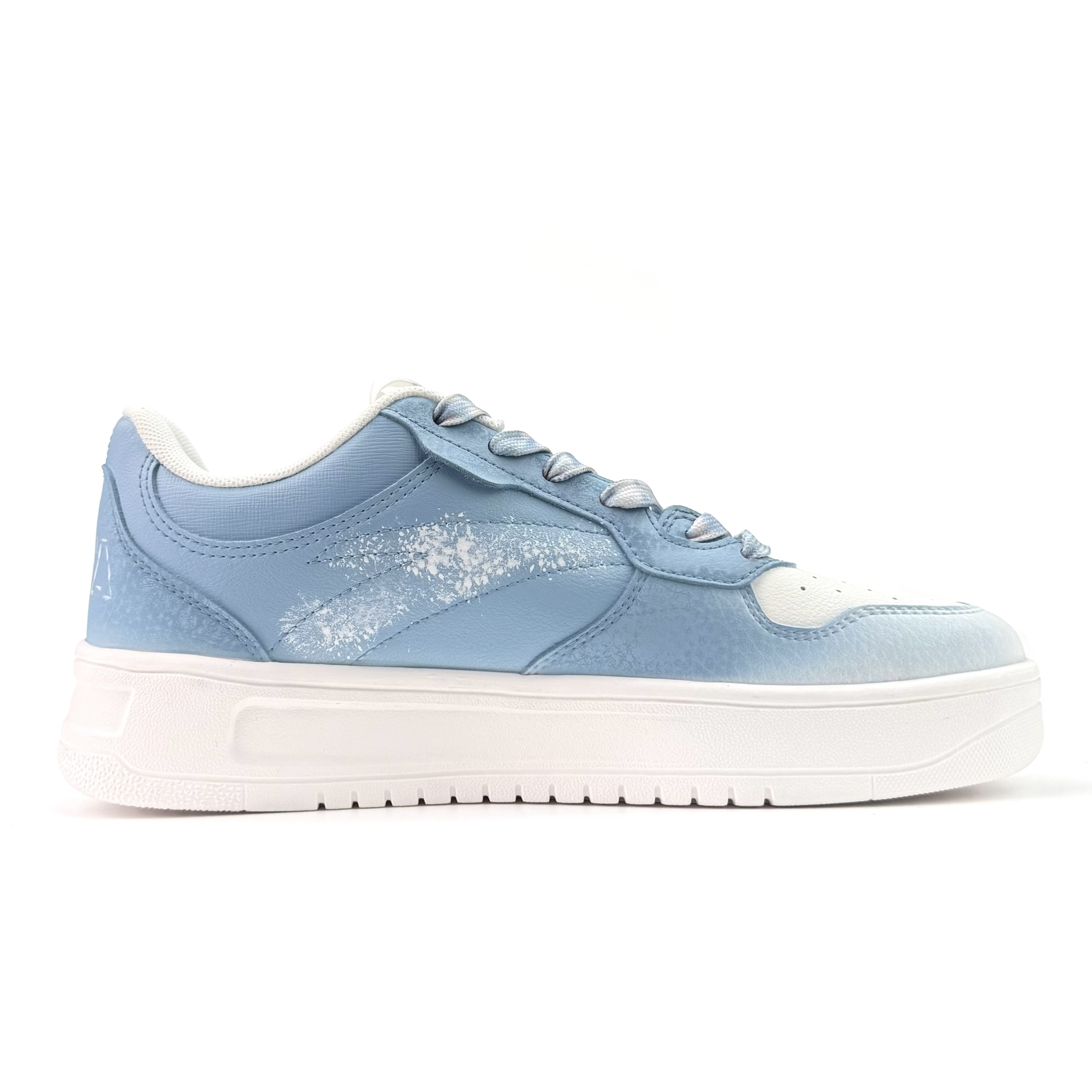 Anta Relaxed Cushioning, Wear Resistant Low top Skateboard Shoes Unisex Sky Blue