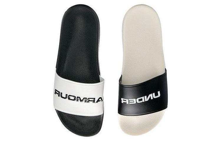 Under Armour Core Remix Slides 'White Black'