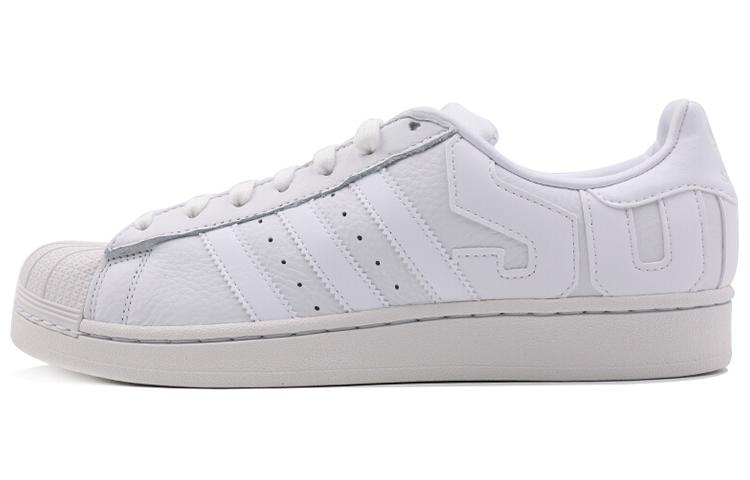 Adidas Originals Superstar Retro Casual Skate Shoes Unisex Gray White