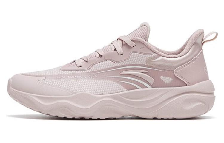 Anta Milk Sugar Slip Resistant Abrasion Resistant Low top Casual Running Shoes Women's Pink