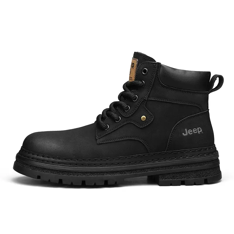 Jeep Short Martin Boot Men's Black