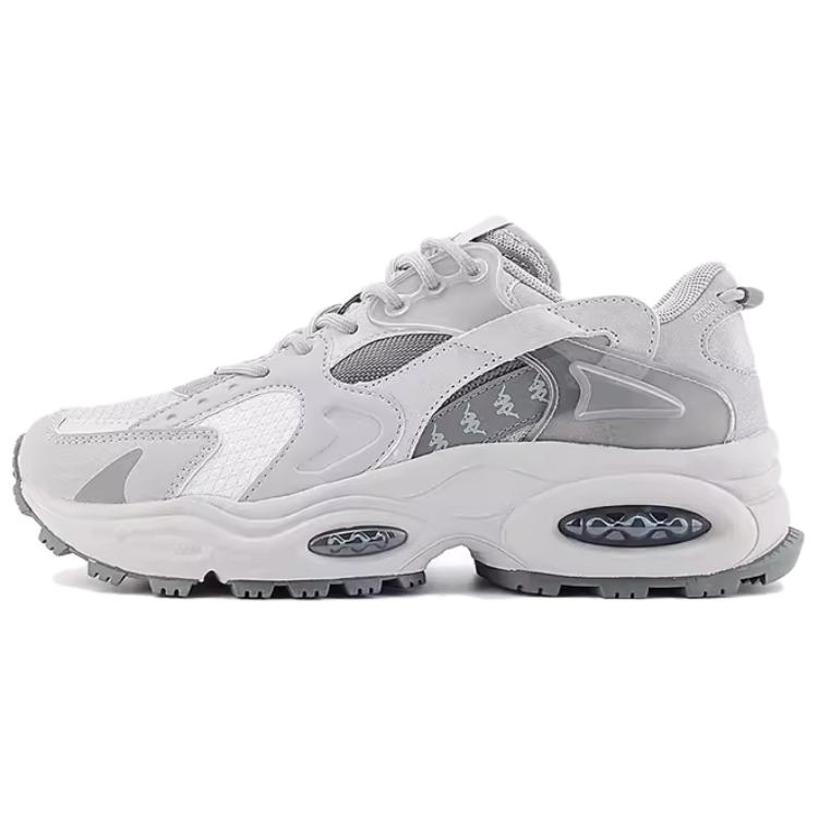 Kappa Anti Slip Wear Resistant Low Top Casual Shoes Unisex Gray