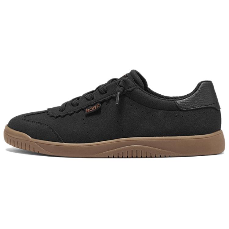 Skechers Casual Abrasion Resistant Breathable Low Top Skateboard Shoes Women's Black
