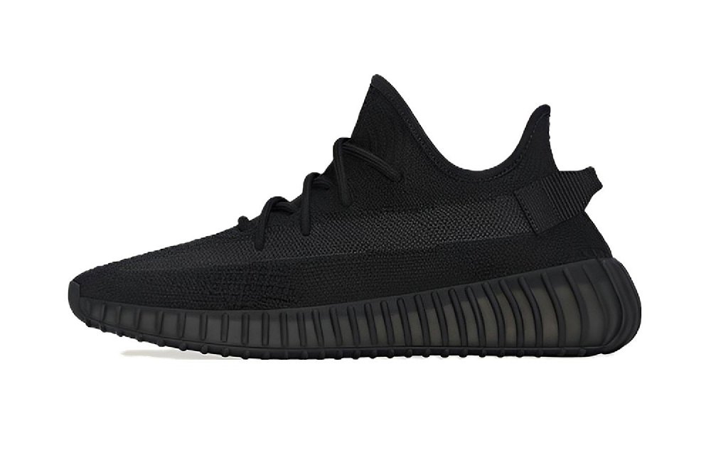 Adidas Originals Yeezy Boost 350 V2 Low Top Casual Shoes Unisex Black