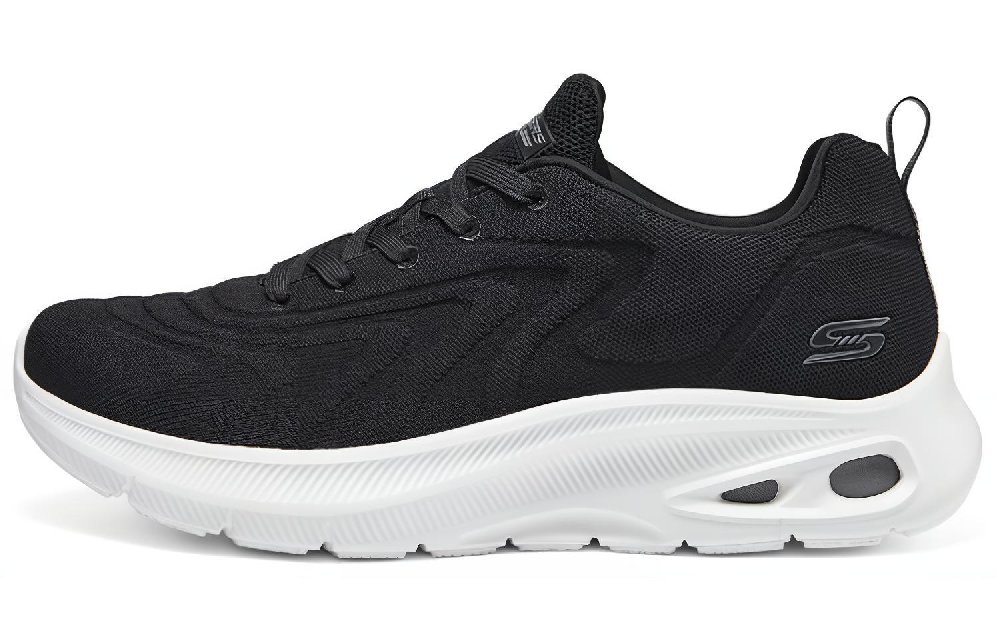 Skechers Low Top Casual Running Shoes Men's Black