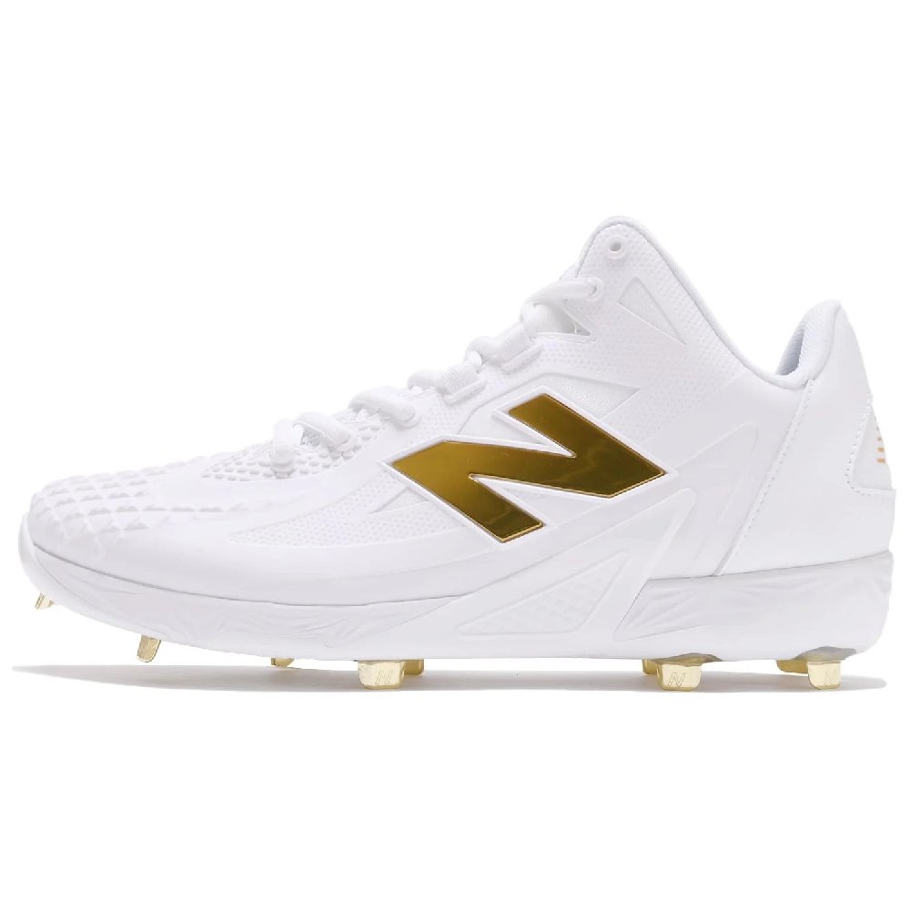 New Balance FuelCell Ohtani 1 White Metallic Gold