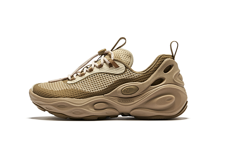 MERRELL Outdoor Shoes Men Low-Top Khaki