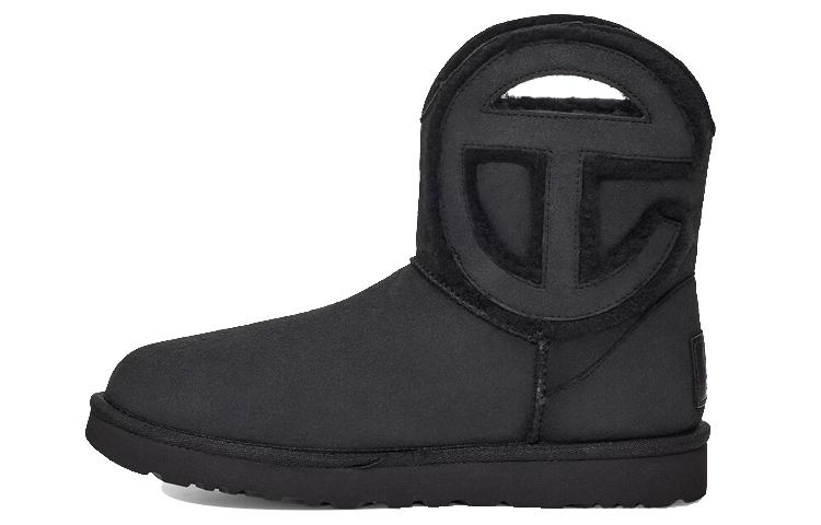 UGG Telfar X UGG Logo Mini Cozy Soft Unisex Black