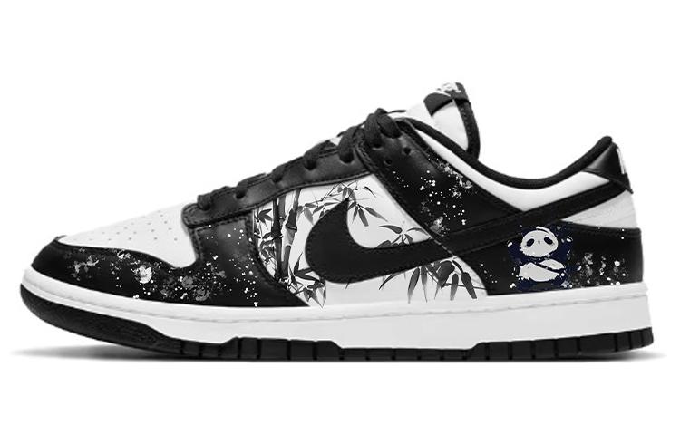 Nike Dunk Skateboard Shoes Unisex Low-Top White/Black
