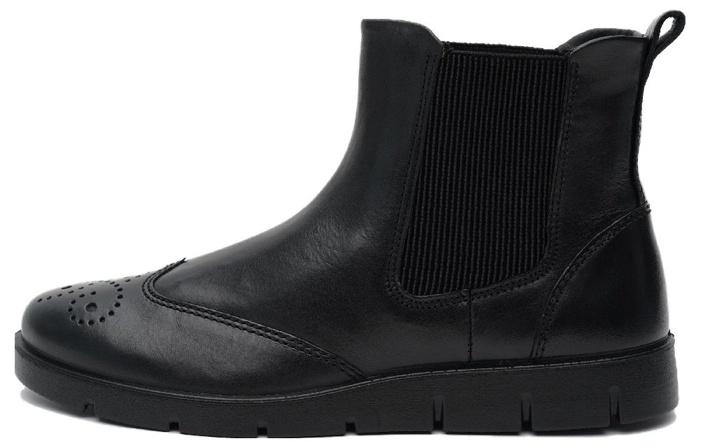 Ecco Short Chelsea Boots Women's Black