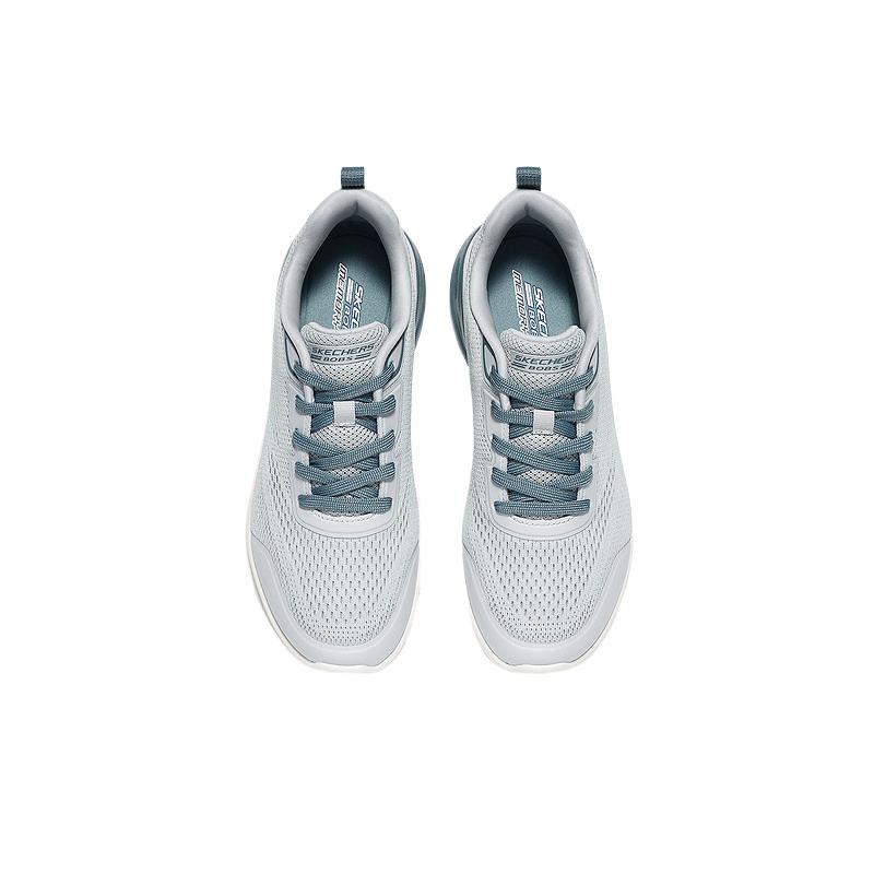 Skechers Bob's Wear-resistant And Lightweight Low-Top Running Shoes Women's Gray