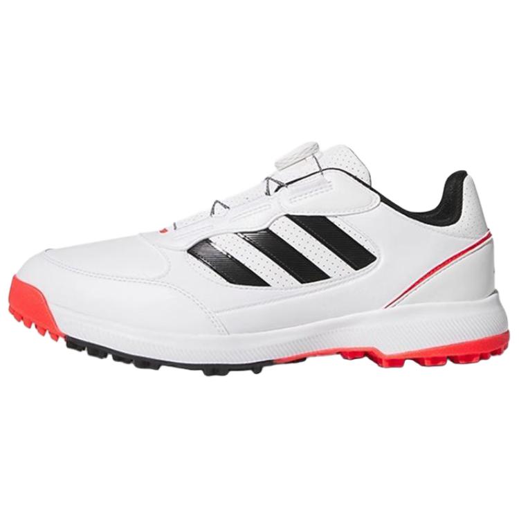 Adidas Response 3 Abrasion Resistant Slip Resistant Low Top Golf Shoes Men's White