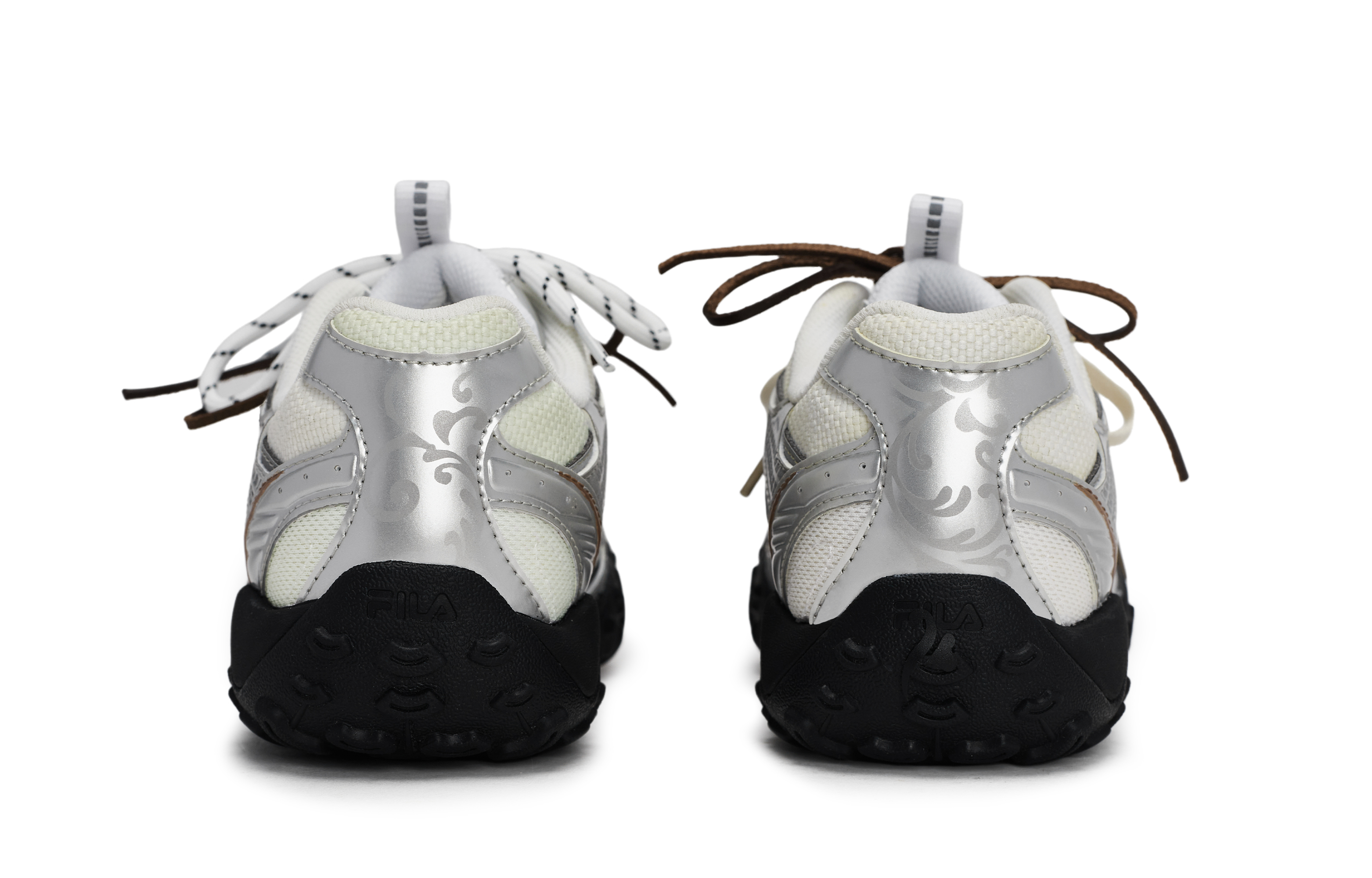 FILA PEBBLE Gray Garden Abrasion Resistant Low Top Casual Shoes Women's Black White Beige Silver купить в интернет-магазине Yoocart с быстрой доставкой по России.