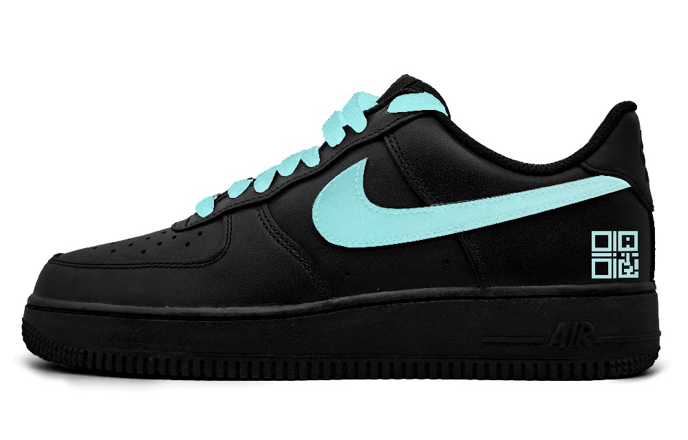 Nike Air Force 1 Low Top Skateboard Shoes Unisex Sky Blue