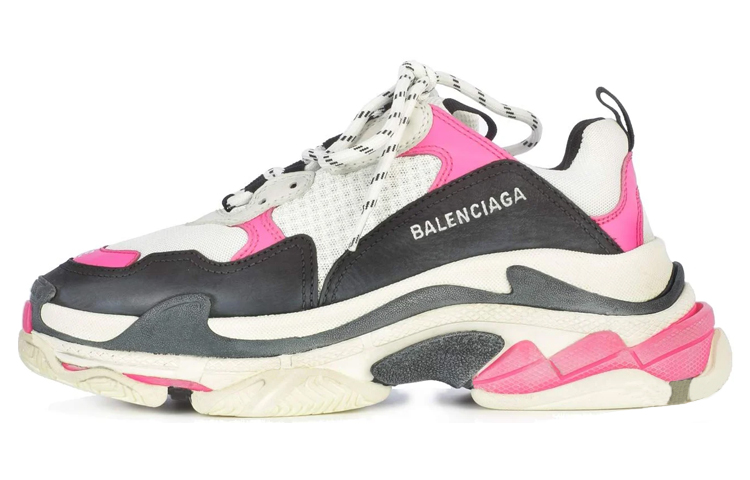 Balenciaga Triple S Black Pink Women's