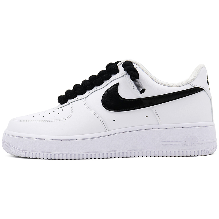 Nike Air Force 1 Wear-Resistant Low-Top Skateboard Shoes Unisex Black White