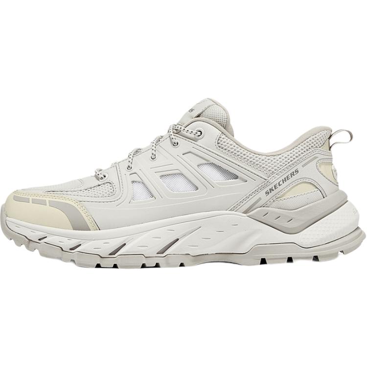 Skechers Abrasion Resistant Low Top Casual Shoes Men's White
