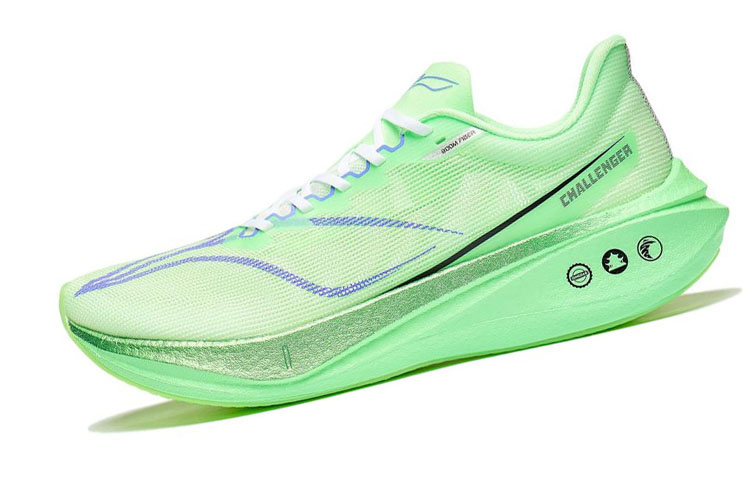 LiNing Feidian 3 Challenger Cushioning Anti-Slip And Wear-Resistant Low-Top Running Shoes Men's Green купить в интернет-магазине Yoocart с быстрой доставкой по России.