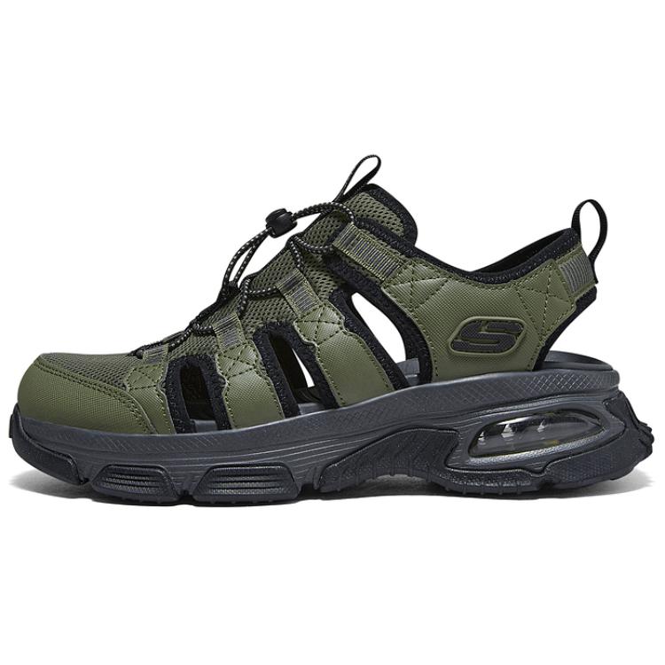 Skechers OUTDOOR River Trekking Shoes Men's Olive Green