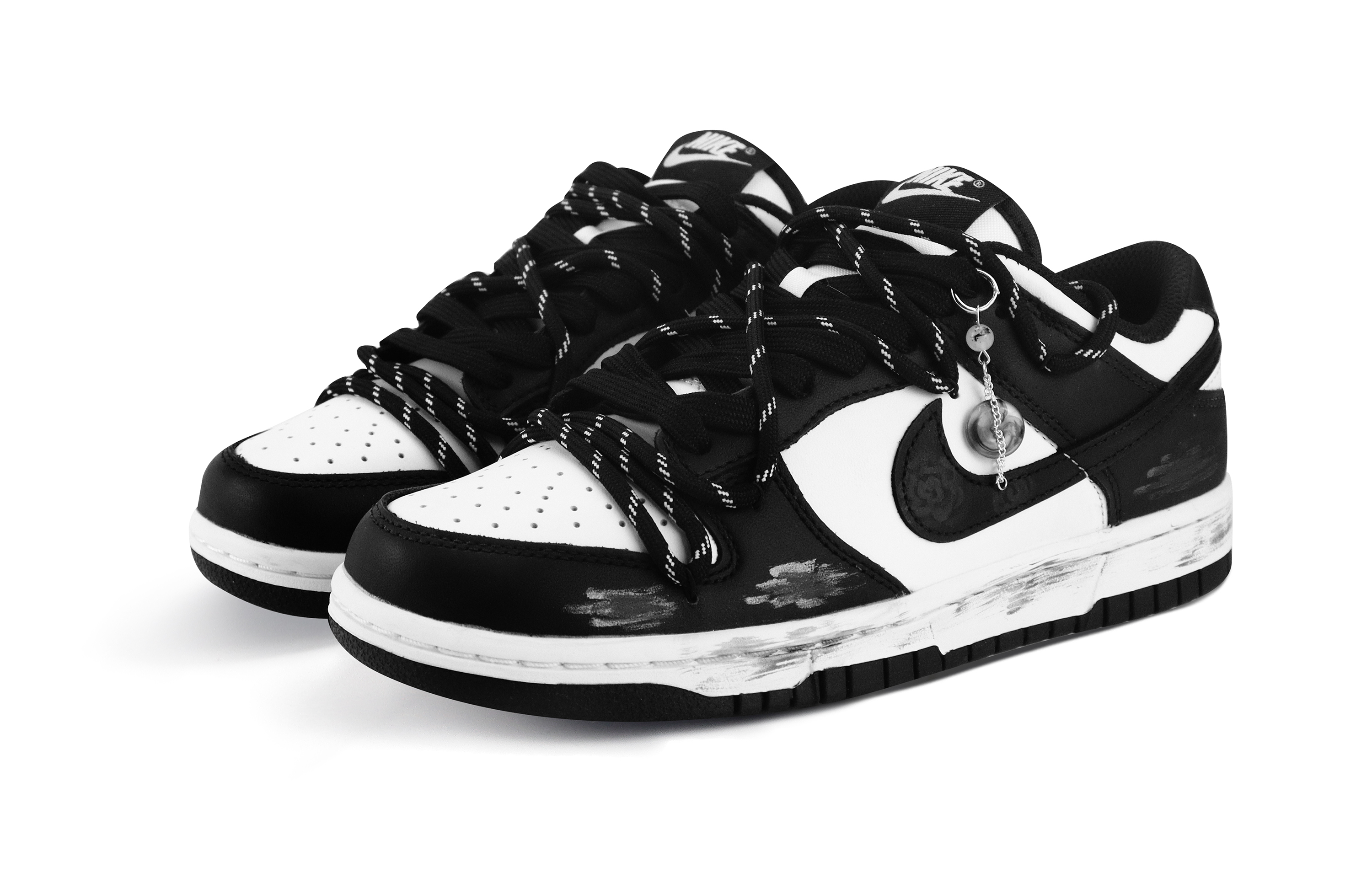 Nike Dunk Anti-Slip And Wear-Resistant Lightweight Low-Top Skateboard Shoes Women's Black купить в интернет-магазине Yoocart с быстрой доставкой по России.