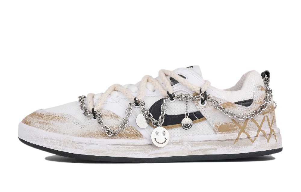 Nike SB Alleyoop Skateboard Shoes Men's Low top Black/Gray