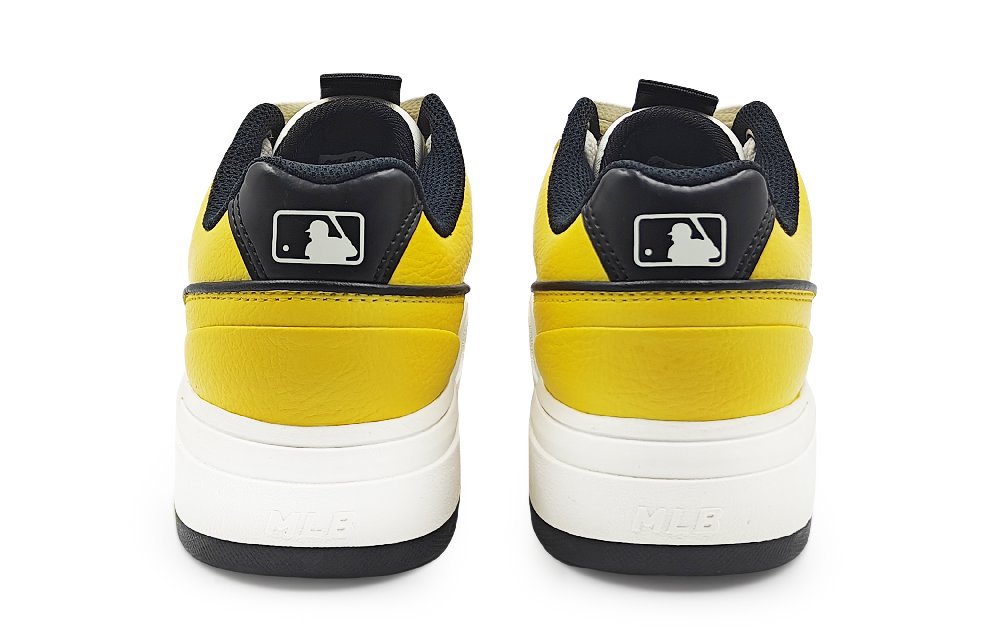 MLB Chunky Liner Abrasion Resistant Low Top Skateboard Shoes Unisex Yellow