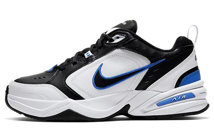 Nike Air Monarch Iv Black White Royal Blue