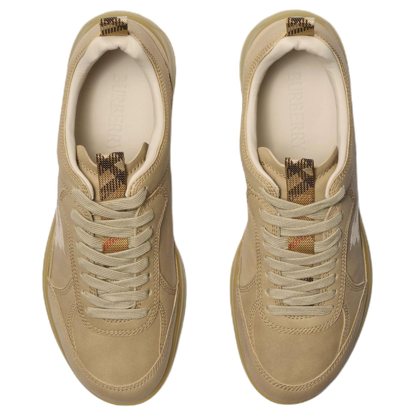 Burberry Premium Fashion Show Collection Low Top Casual Shoes Men's Kuo Navy