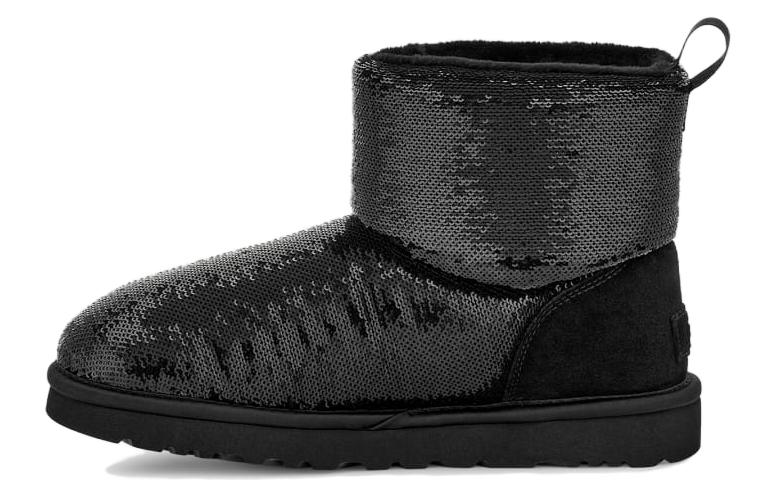 UGG Classic Mini Boot Mirror Ball Black Women's