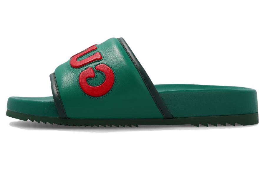 GUCCI Jumbo Logo Slide 'Green Red'