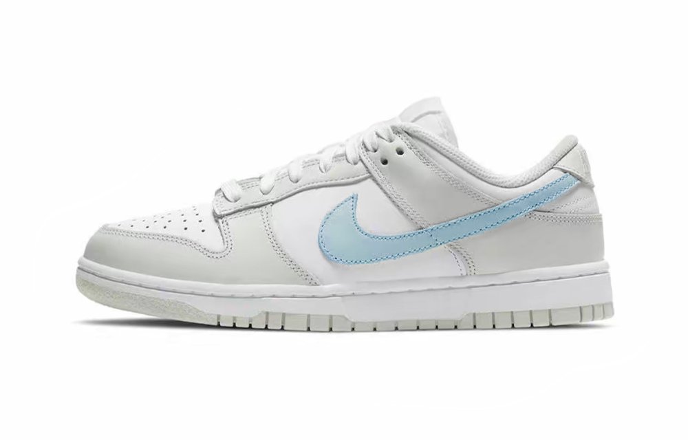 Nike Dunk Blue Osborn Slip Resistant Low Top Skateboard Shoes Women's Gray