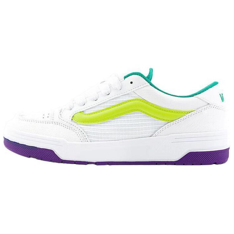 Vans HYLANE Skateboard Shoes Unisex Low-Top White/Green