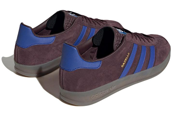 Adidas Gazelle Indoor Shadow Maroon Semi Lucid Blue купить в интернет-магазине Yoocart с быстрой доставкой по России.