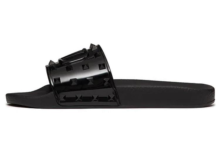 Valentino VLogo Rubber Slides