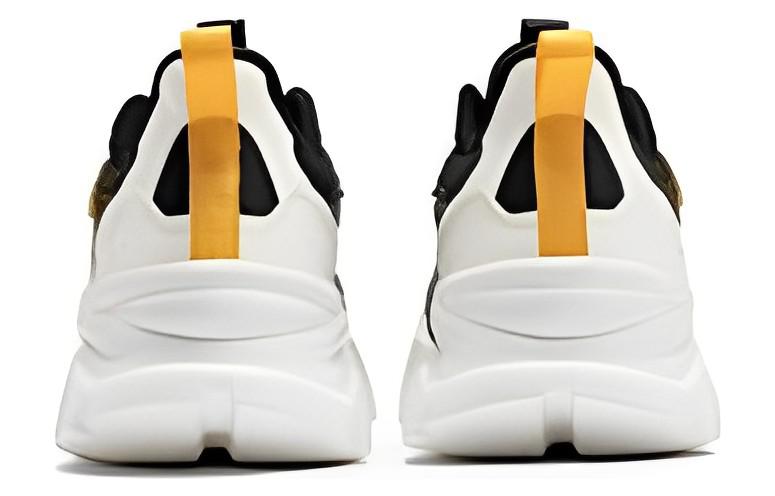 361° Anti-Slip Wear-Resistant Low-Top Casual Shoes Men's White Black