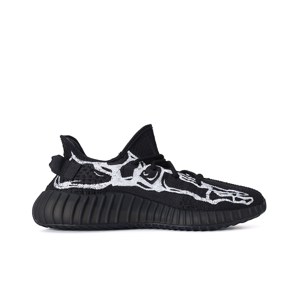 Adidas Originals Yeezy Boost 350 V2 Black Warrior Anti-Slip Wear-Resistant Low-Top Casual Shoes Unisex Black White купить в интернет-магазине Yoocart с быстрой доставкой по России.