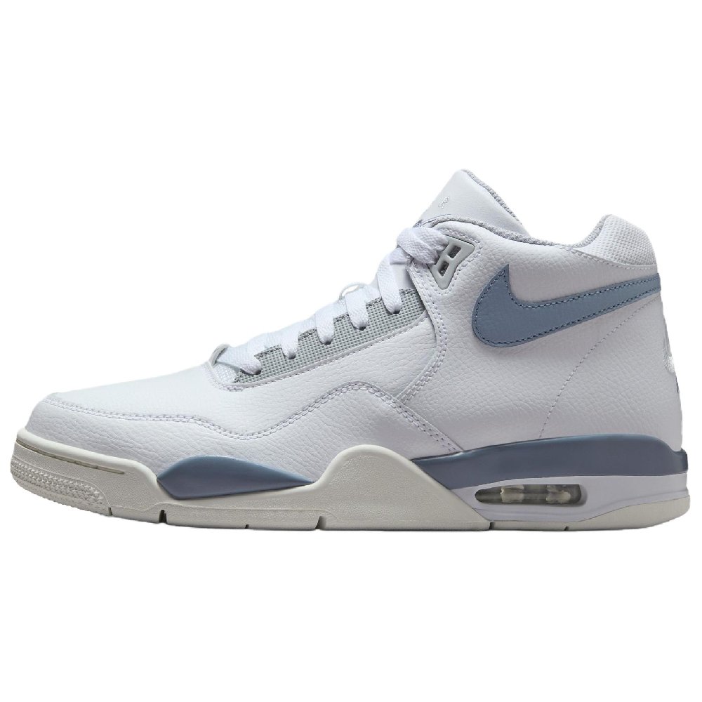 Nike Flight Legacy Mid Top Vintage Basketball Shoes Men's White