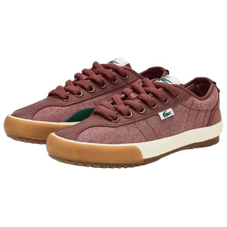 LACOSTE Canvas Shoes Women's Dark Orange/Orange купить в интернет-магазине Yoocart с быстрой доставкой по России.