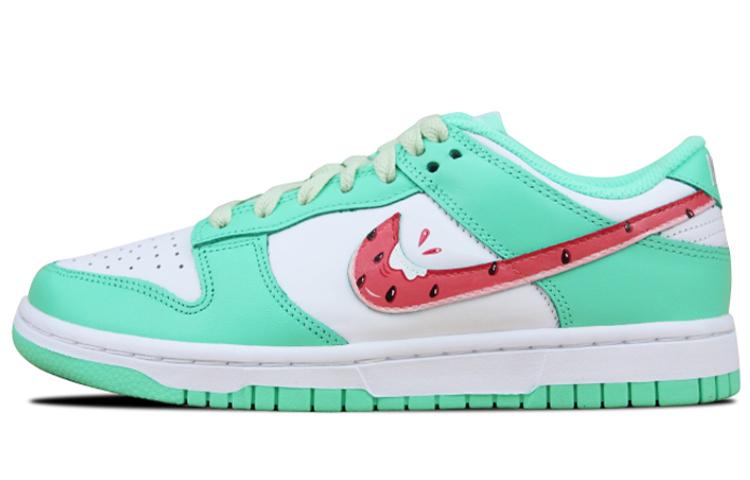Nike Dunk Anti-Slip Wear-Resistant Low-Top Skateboard Shoes Women's Tiffany Green