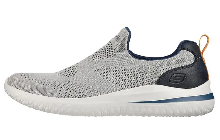 Skechers Delson 3.0  Fairfield Low top Casual Shoes Men's Gray