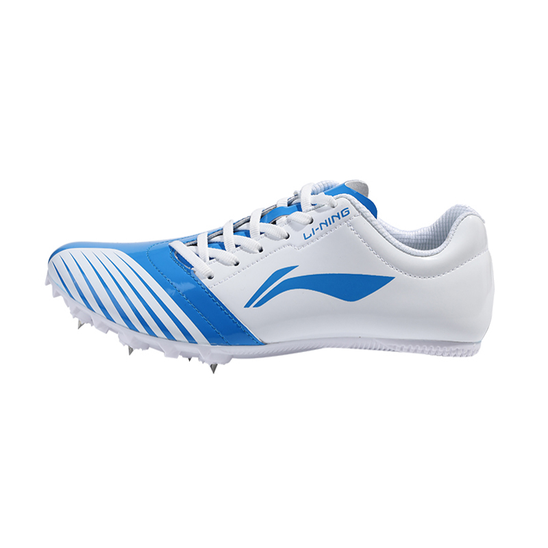 LiNing Breathable Coverage Impact-Resistant Lightweight Low-Top Running Shoes Unisex Blue White