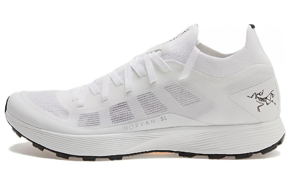 Arcteryx Norvan SL 3 Cushioned Wear Resistant Lightweight Low Top Casual Shoes Unisex White