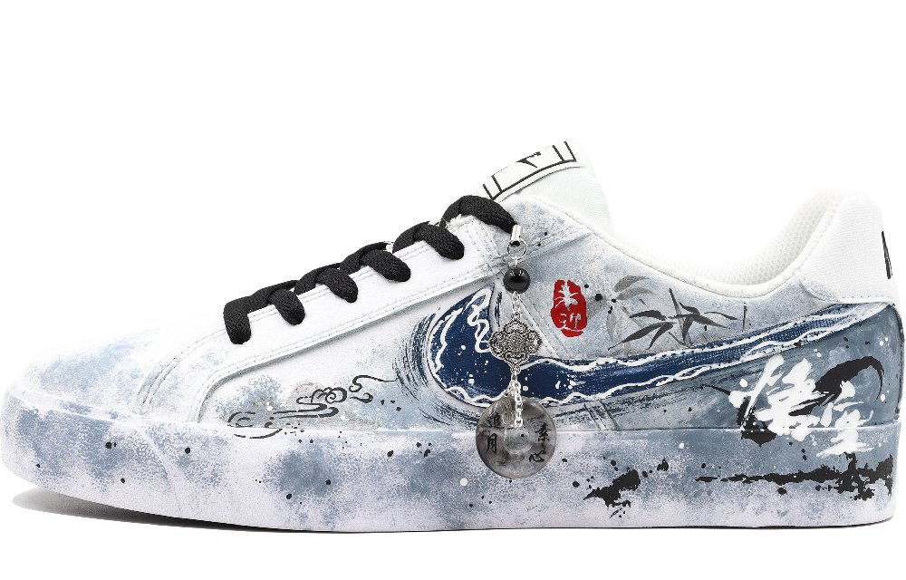 Nike Court Royale Box Action Anti Slip Wear Resistant Low Top Skateboard Shoes Unisex Fall Water