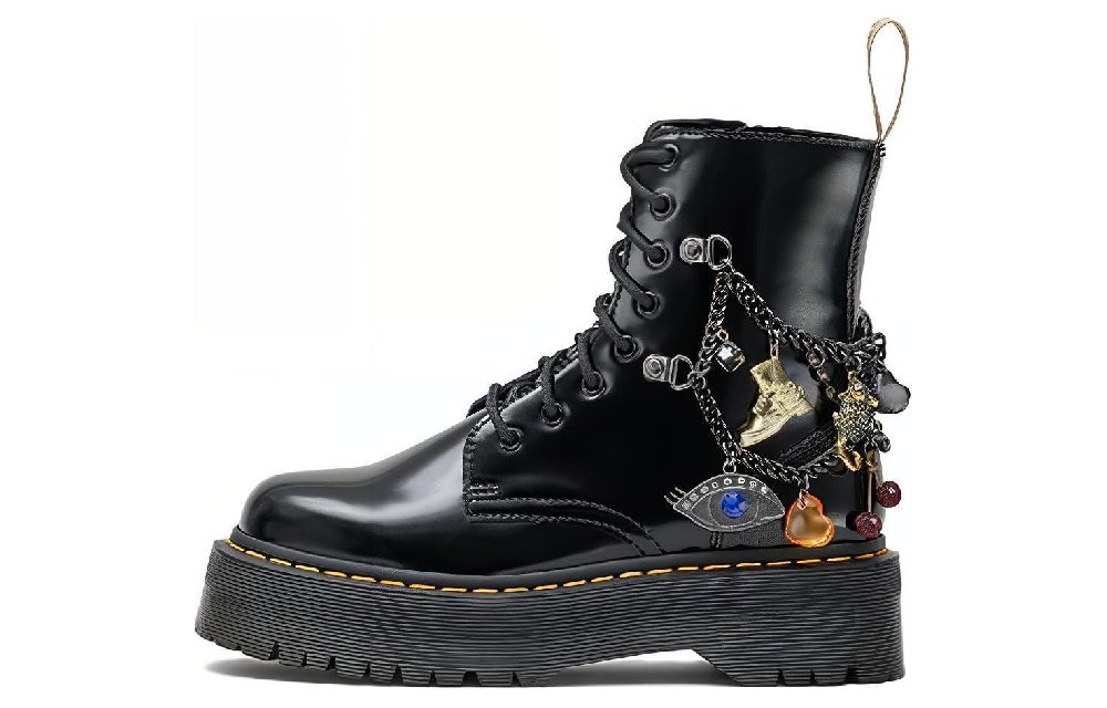 Dr. Martens Dr.Martens X Marc Jacobs Charm Jadon Boots 'Black' Women's