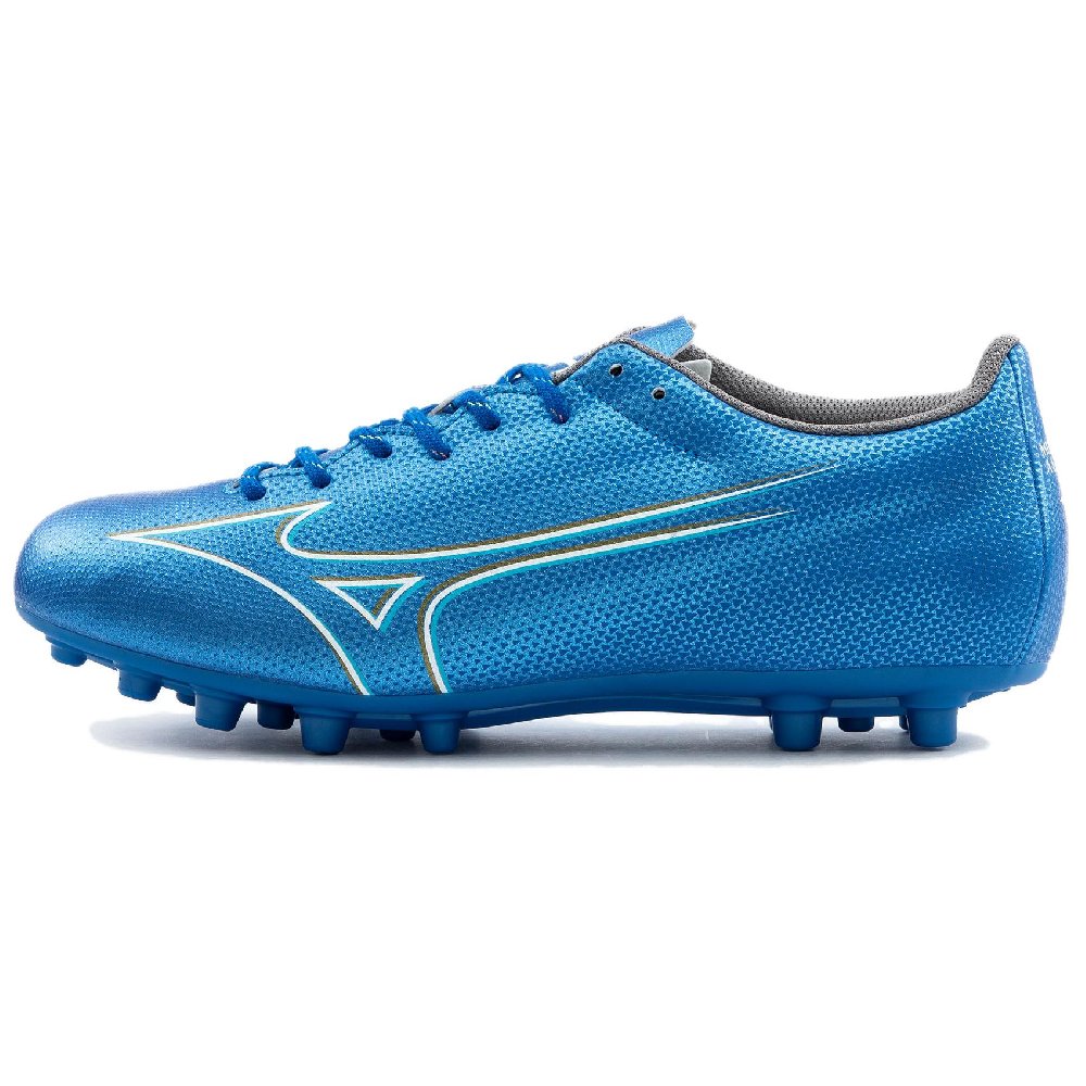 Mizuno Alpha SELECT AG Artificial Ground Abrasion Resistant Soccer Shoes Men's Blue