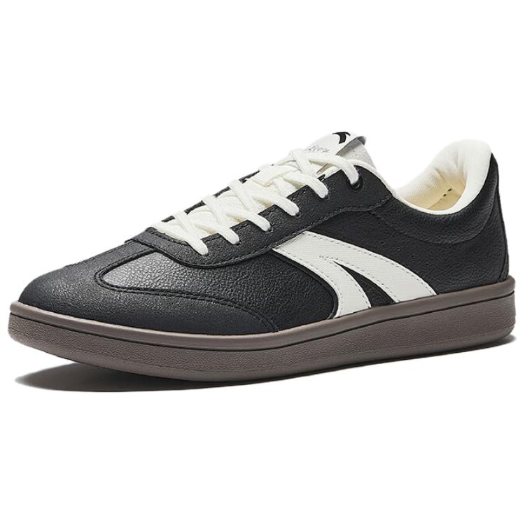 Anta Wear resistant And Lightweight Low Top Skateboard Shoes Women's Basic Black Ivory White купить в интернет-магазине Yoocart с быстрой доставкой по России.